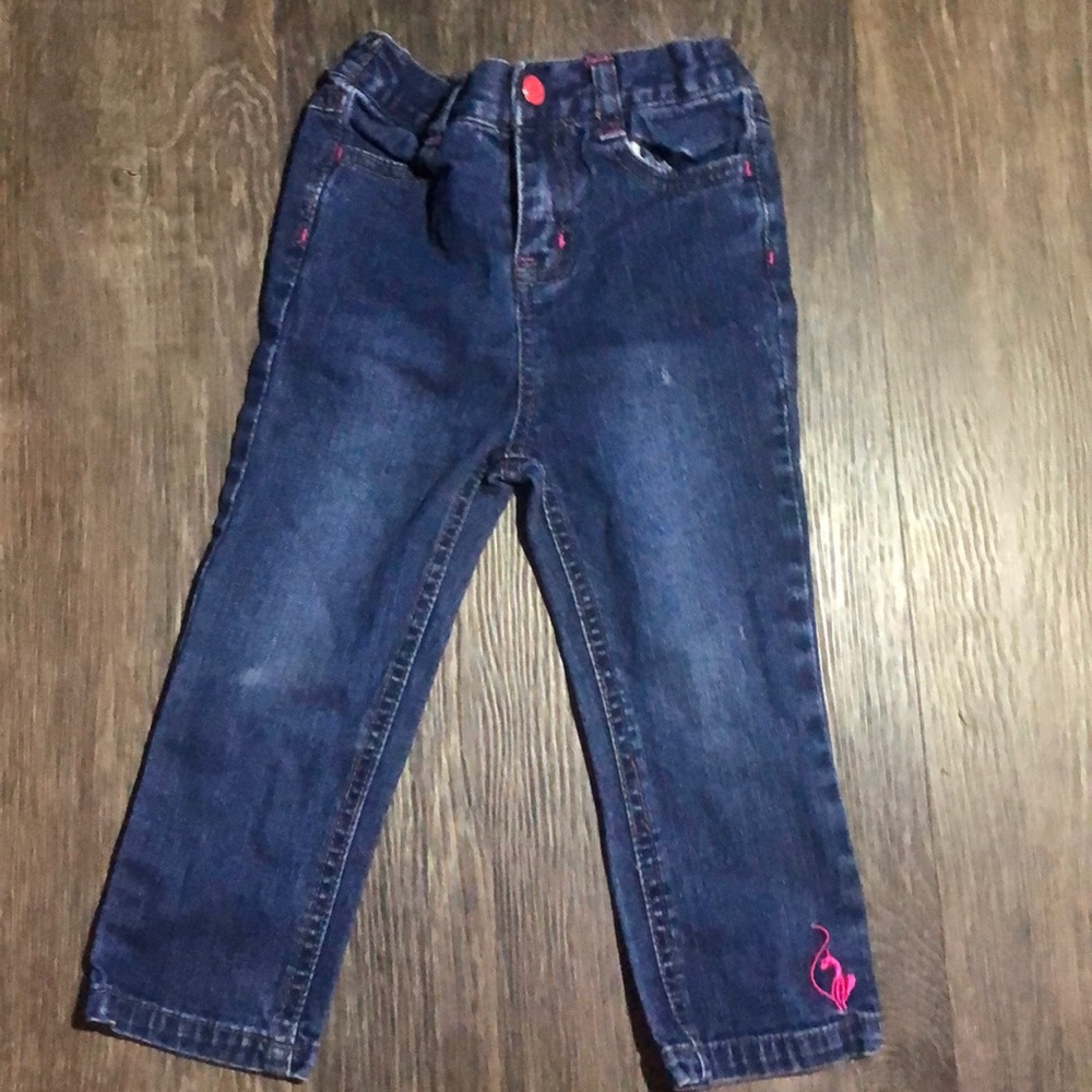 Girls Baby Phat Distressed Jeans Sz 24 mth